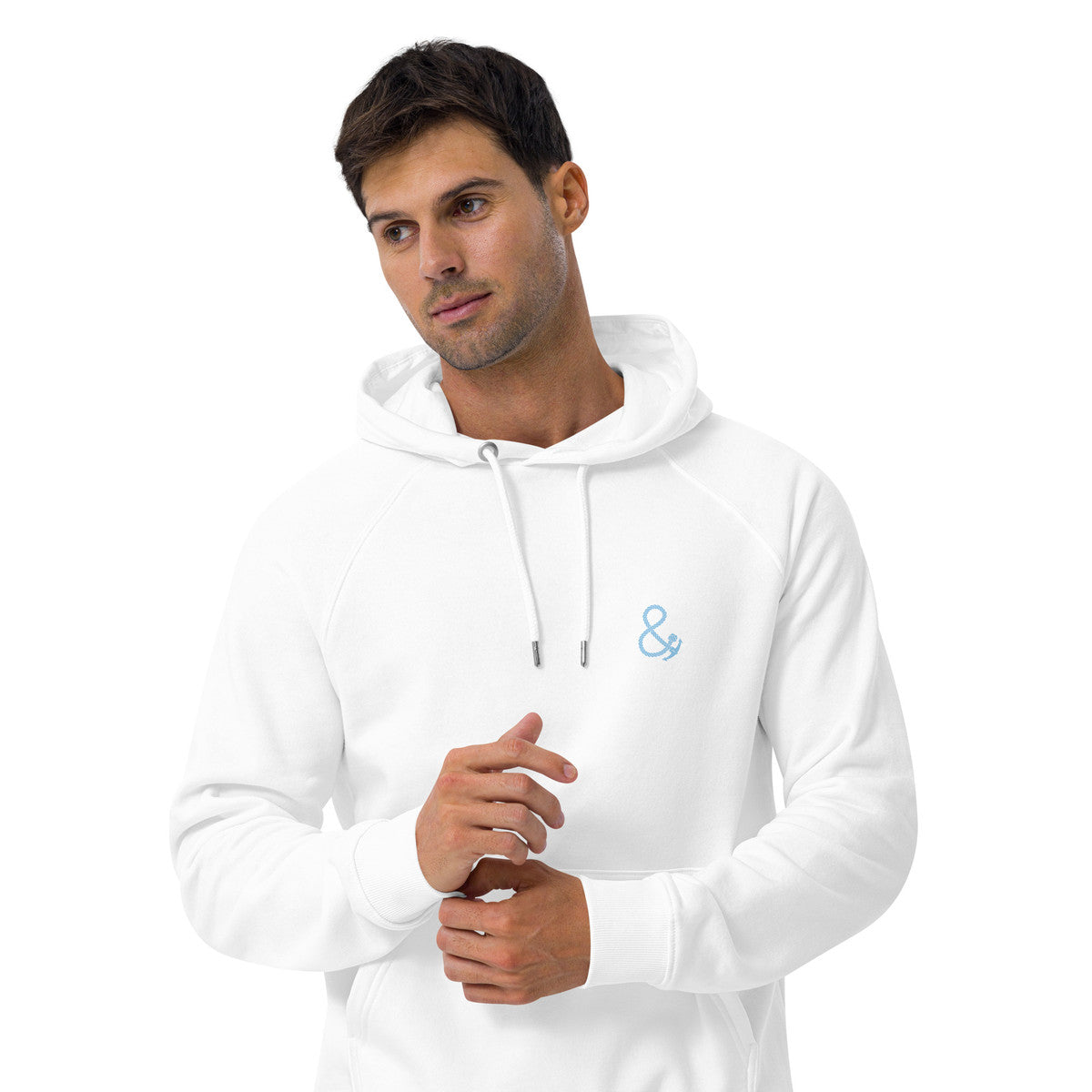 Just Explore. Seeker Organic Cotton Raglan Hoodie