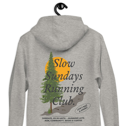 Mountain Pine Slow Sundays Running Club Cotton Blend Hoodie
