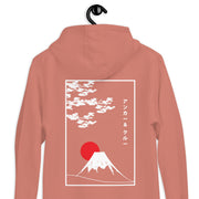 Mount Fuji Landmark Cotton Blend Hoodie