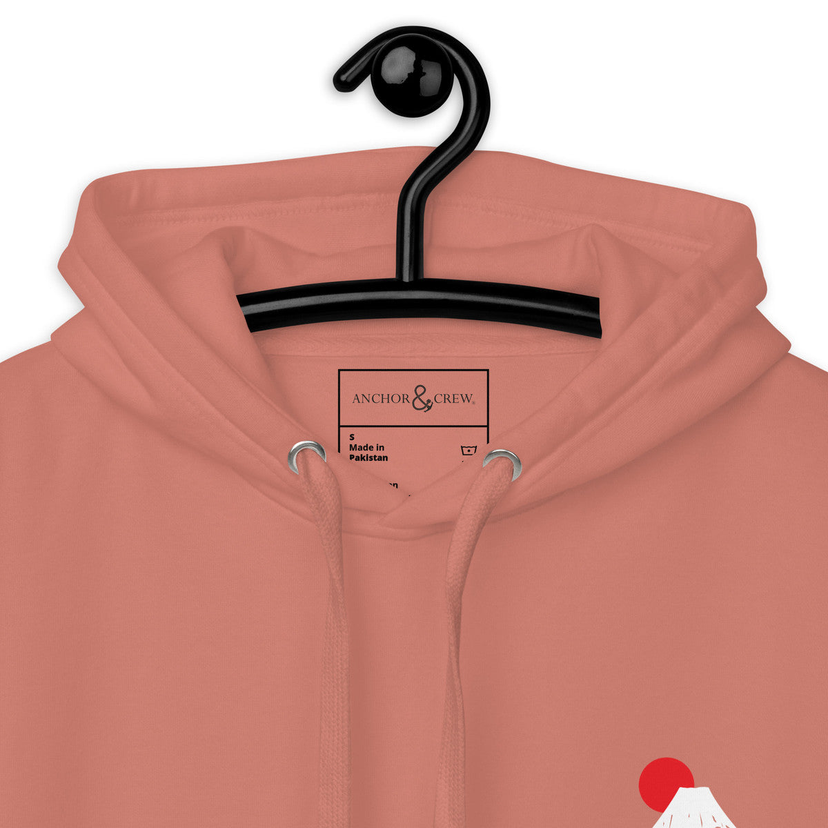 Mount Fuji Landmark Cotton Blend Hoodie