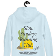 Cactus Slow Sundays Running Club Cotton Blend Hoodie