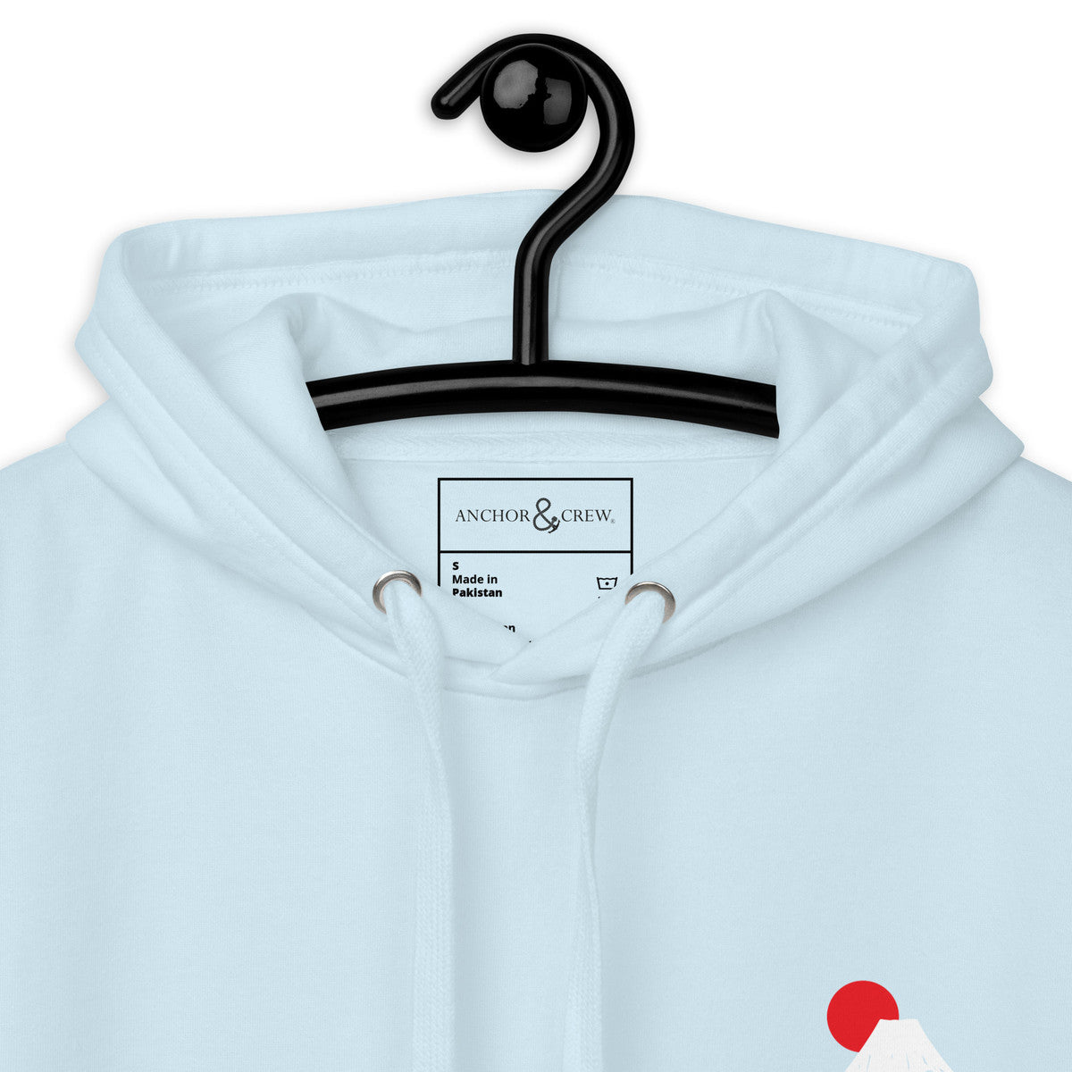 Mount Fuji Landmark Cotton Blend Hoodie