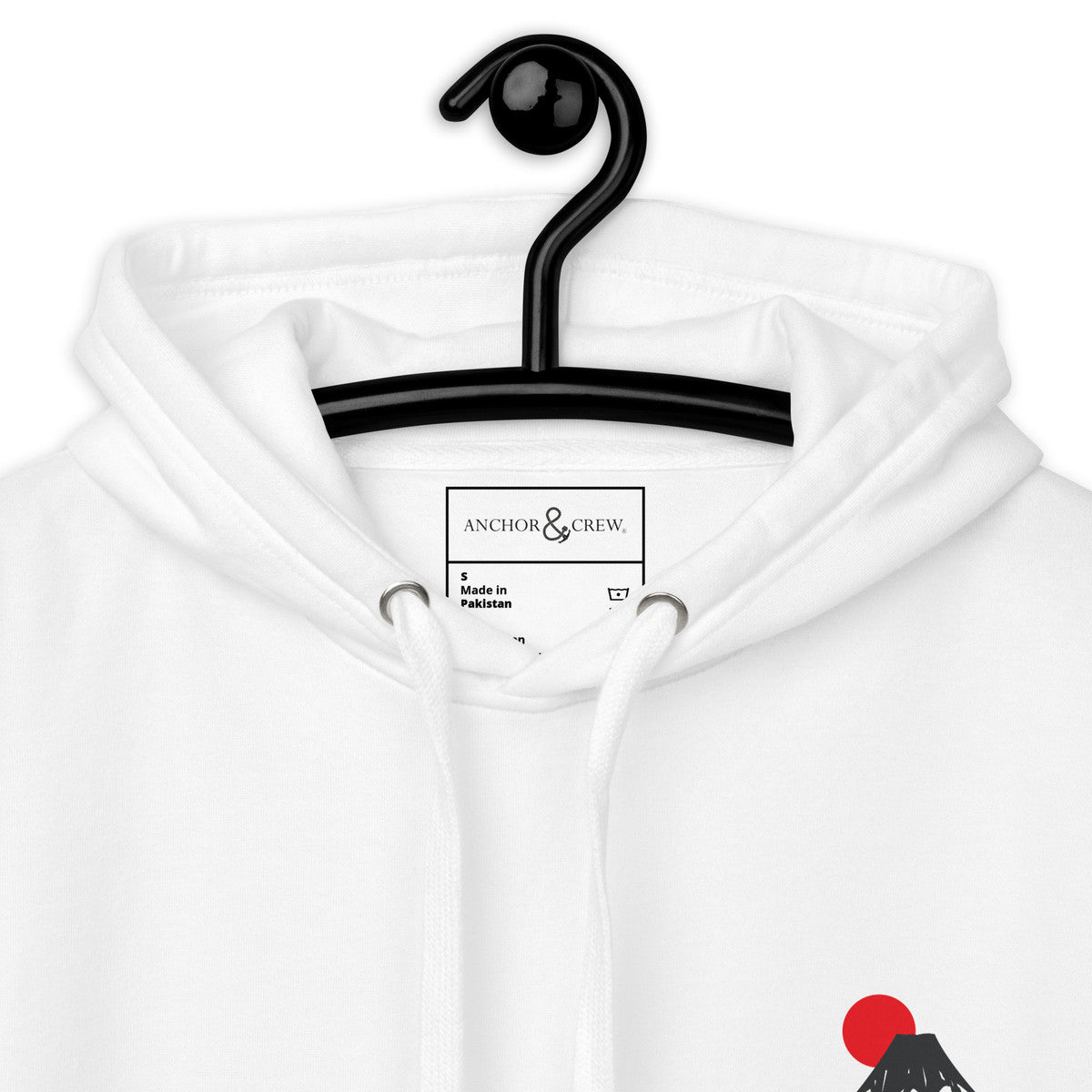 Mount Fuji Landmark Cotton Blend Hoodie