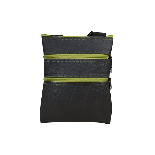 Maggie Upcycled Inner Tube Vegan Crossbody Bag - Eco Friendly
