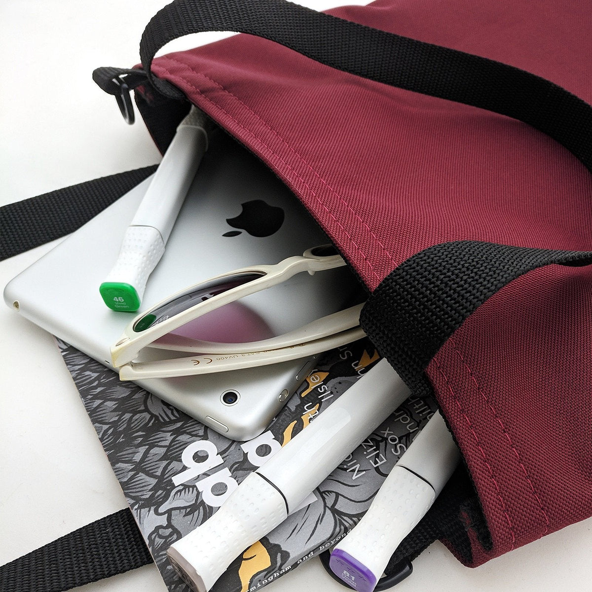 WORK Tote Bag | WINE