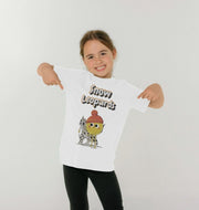 Organic Childrens T-shirt (Snow Leopard)